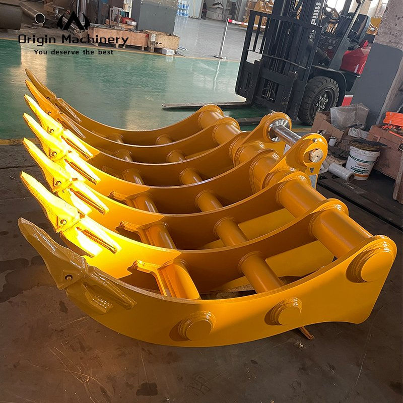 Excavator Brush Rake Brush Rake Root Rake Heavy Duty Stick Rake China