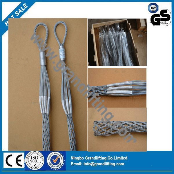 China Wire Rope Cable Pulling Socks China Cable Socks, Wire Mesh