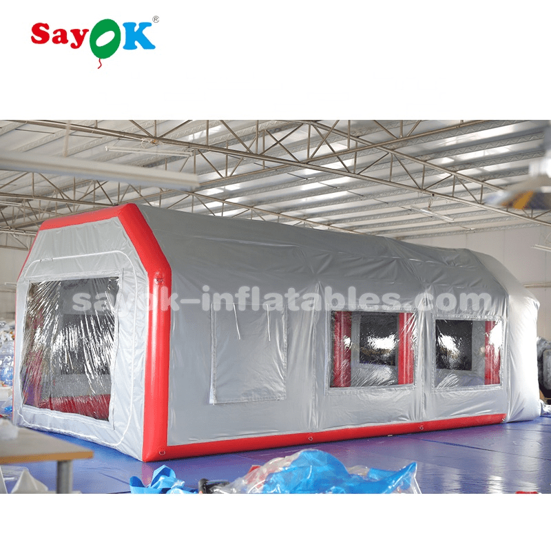 Inflatable Spray Booth Portable Car Paint Booth with Filter System