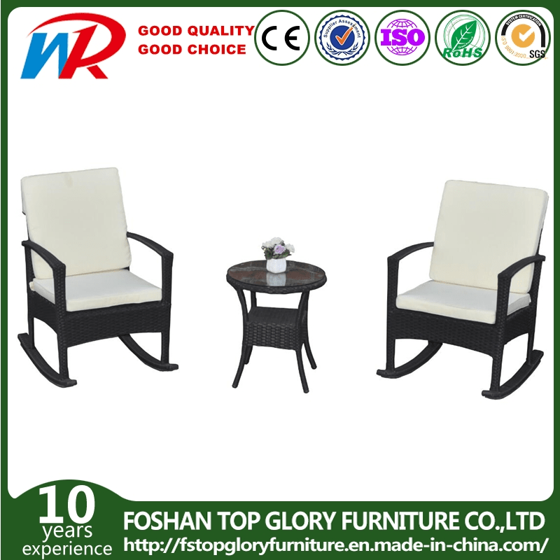 Modern Outdoor Patio Rocking Chair Set Wicker Rocking Chair Set Patio