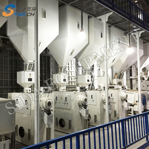 80tpd Commercial Rice Grinder Machine Commercial Rice Milling Machine