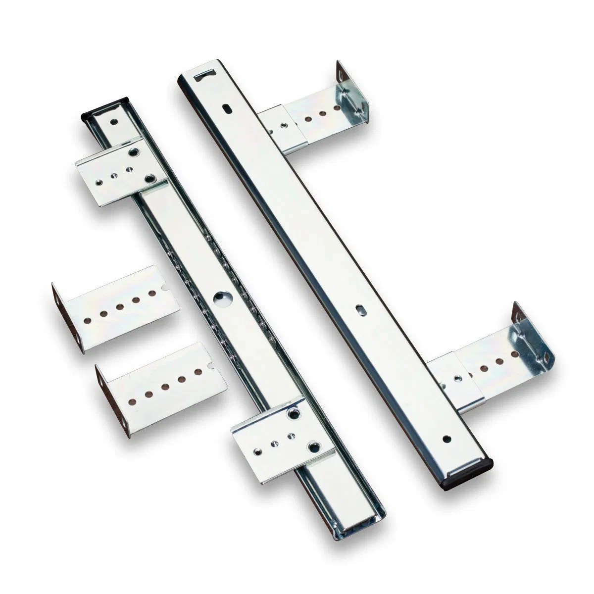Adjustable Height Computer Keyboard Telescopic Rails Ball Bearing