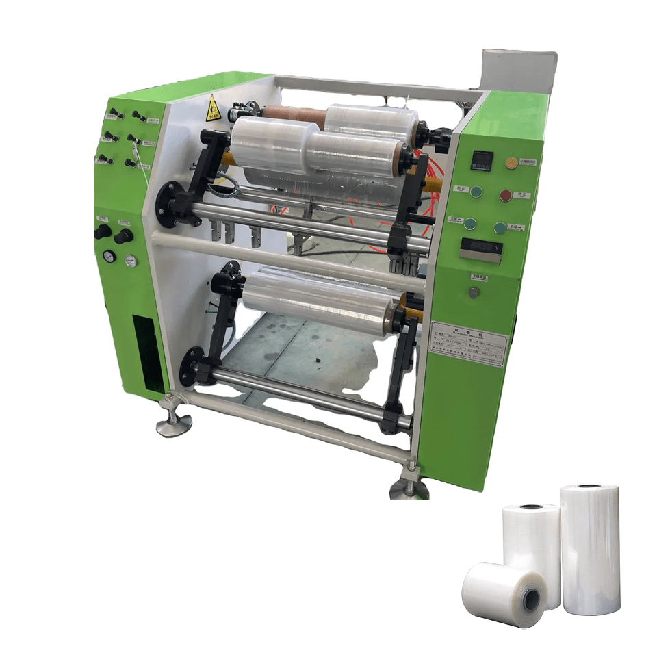 Fully Automatic Stretch Film Cling Film Rewinding and Slitting Machine