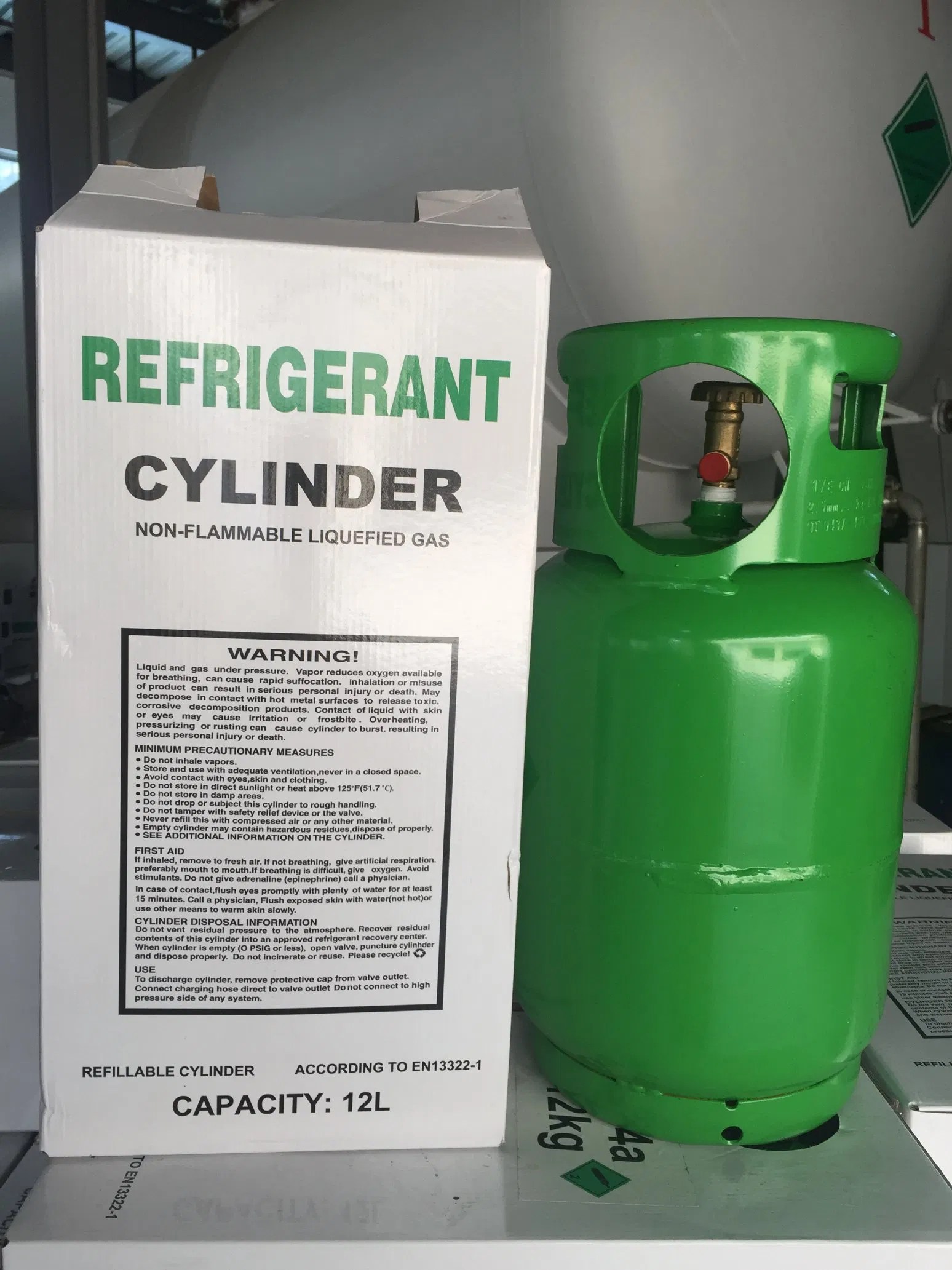 Environment Protective Refrigerant Gas R410A, R143A China in