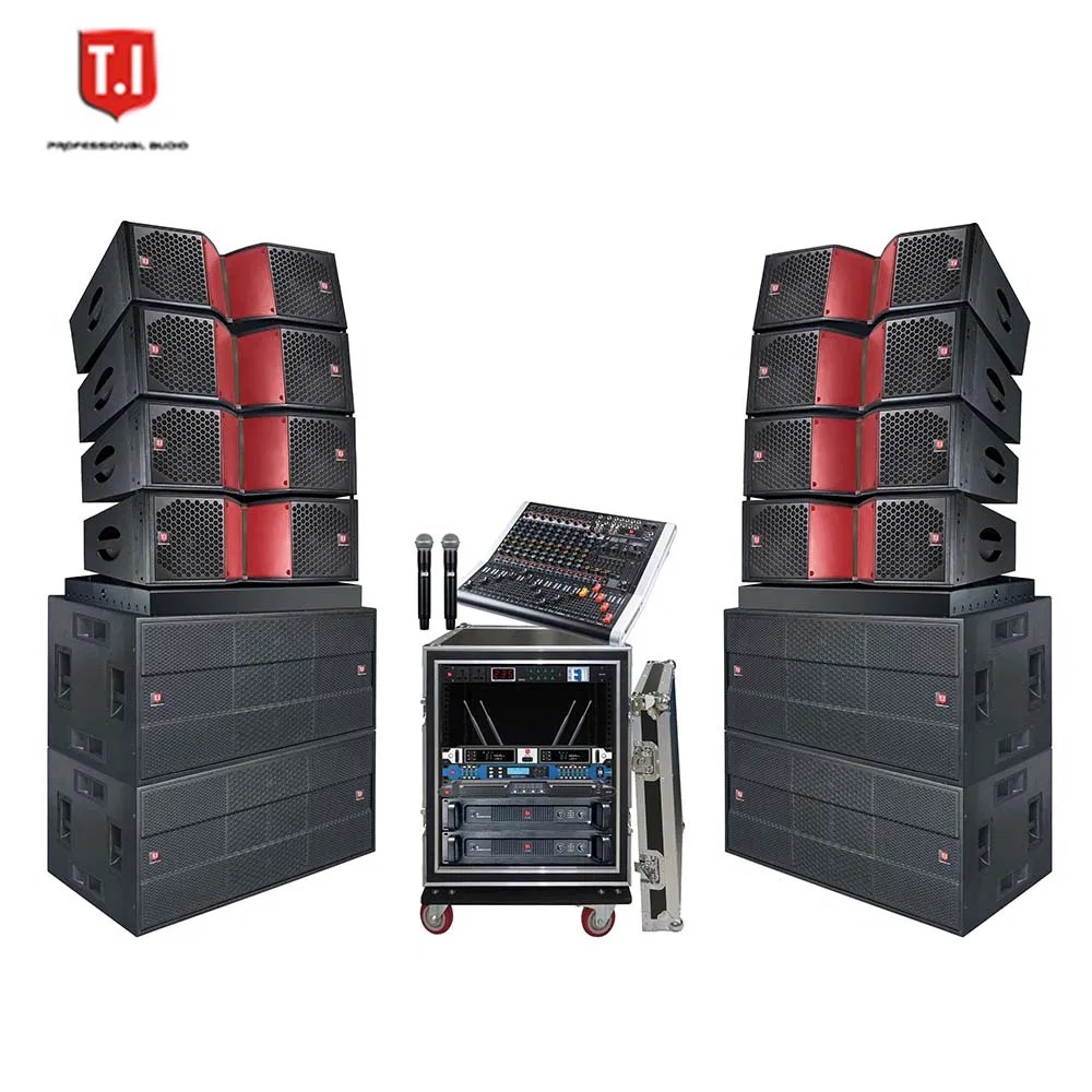 Professional Powered Line Array Active Speaker Dual 12 Inch Line Array