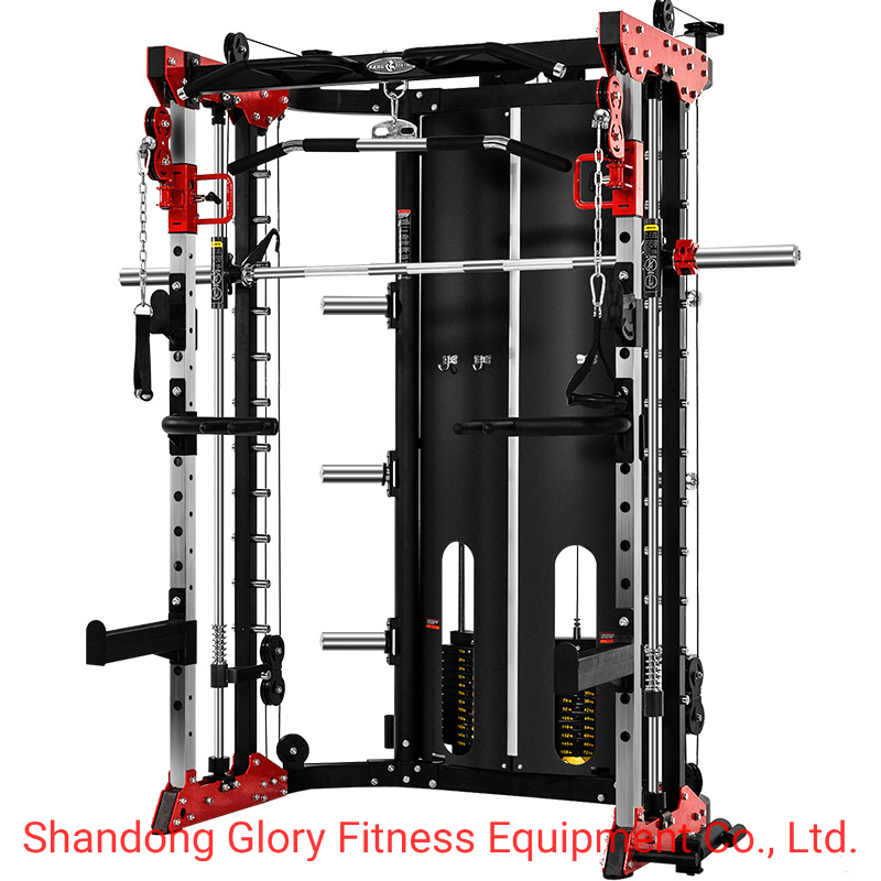 MultiFunctional Gym Machine Smith Machine Squat Rack Cable Crossover