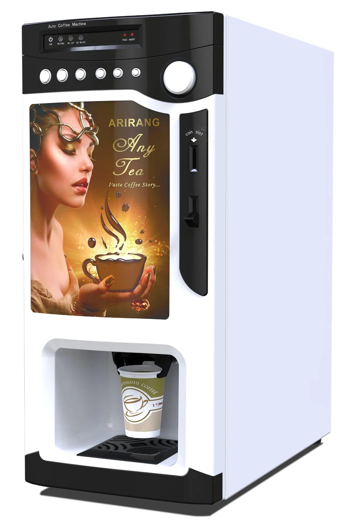 Instant Coffee Drink Vending Machine with Payment System China