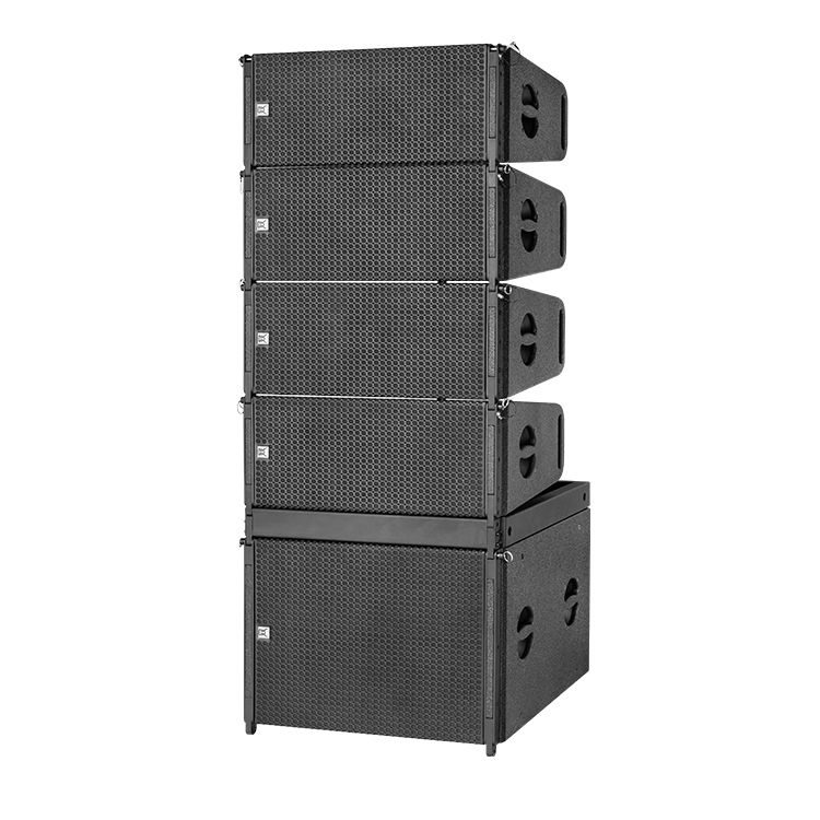 Double 10 Inch Neodymium Woofer Active&Passive TwoWay Line Array System Line Array and Cvr