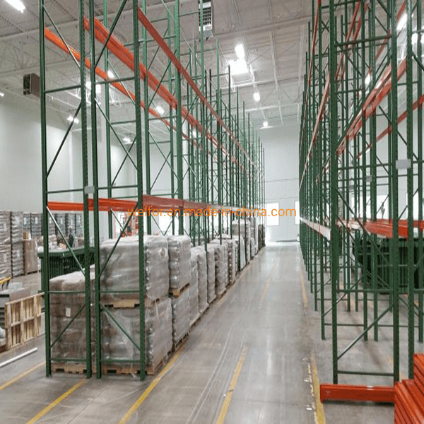 1200kg Us Styles Teardrop Hole Storage Racks Warehouse Racking System
