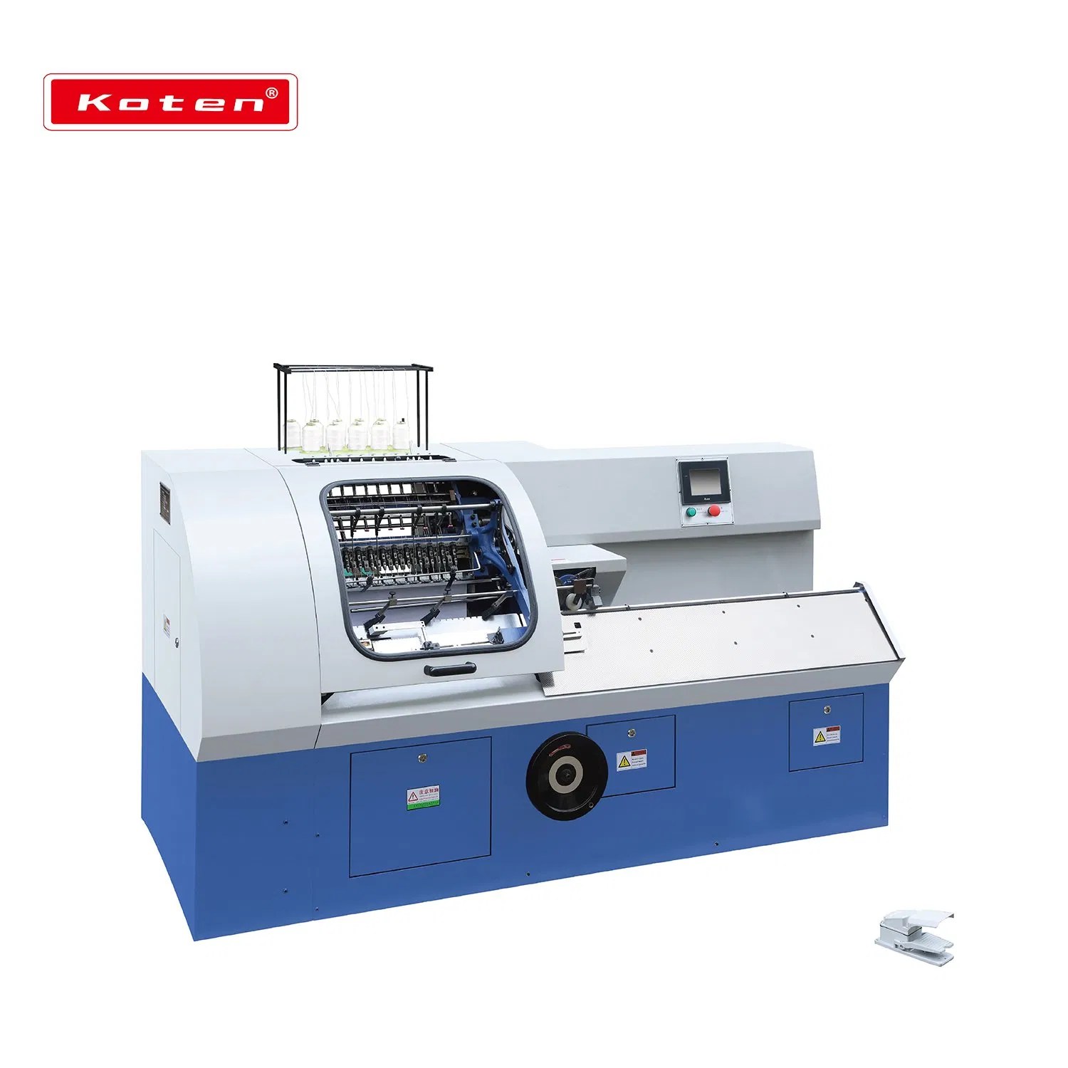 SemiAutomatic Book Sewing Machine Program Thread Book Binding Machine