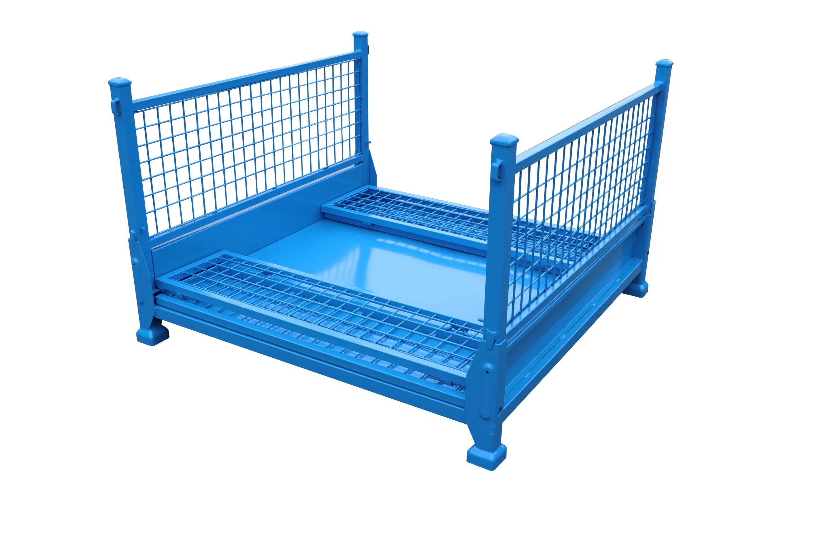 Custom Heavy Duty Pipe Rack System Foldable Galvanized Gitterbox Rack