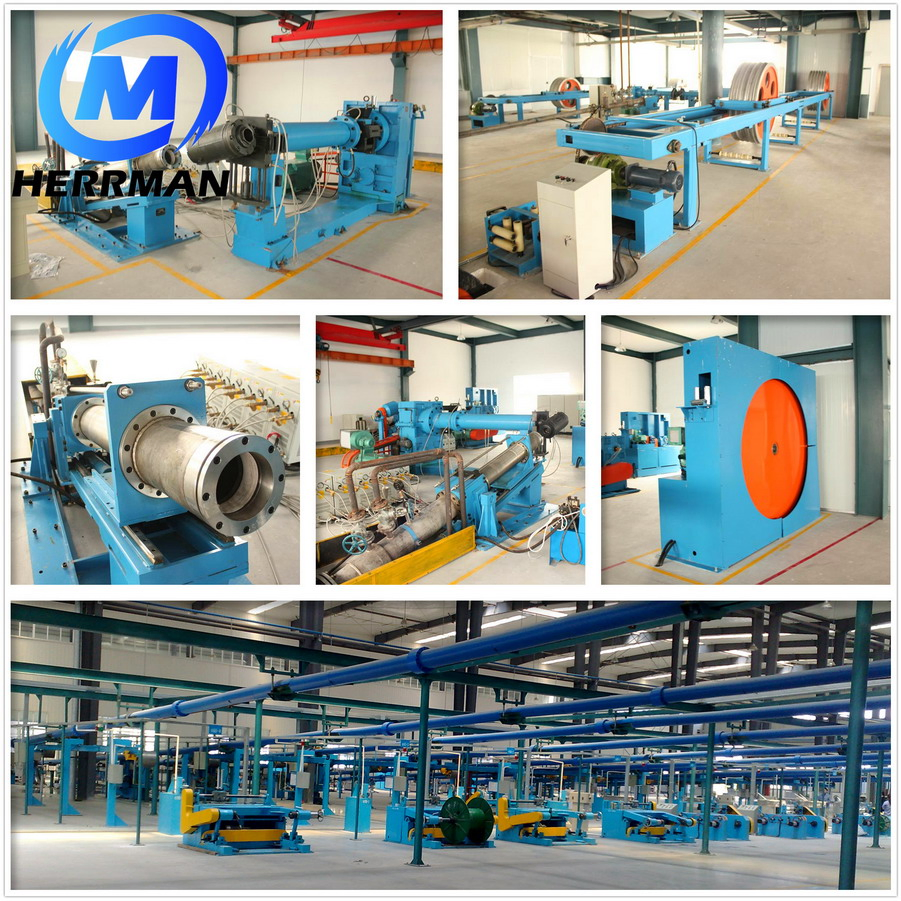 Cable Machine Rubber Continuous Vulcanizing Extrusion Line China