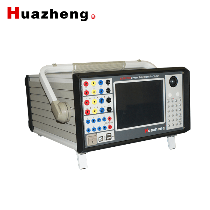 6 Current Source Intelligent Six Phase Protection Relay Test Machine