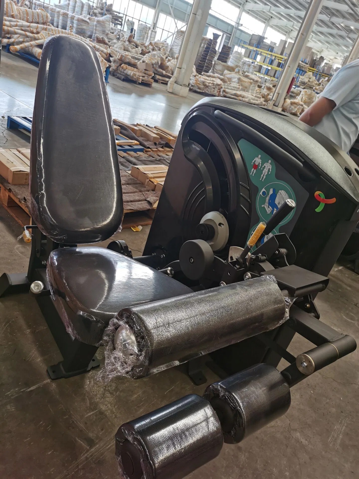 Leg Extension Strength Training Machine Sporting Machine with Weight Stack China Leg Extension