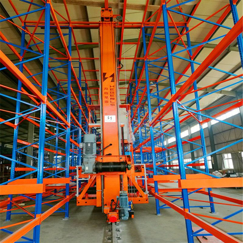 Radio Shuttle Racking System with Stacker Crane for Storage