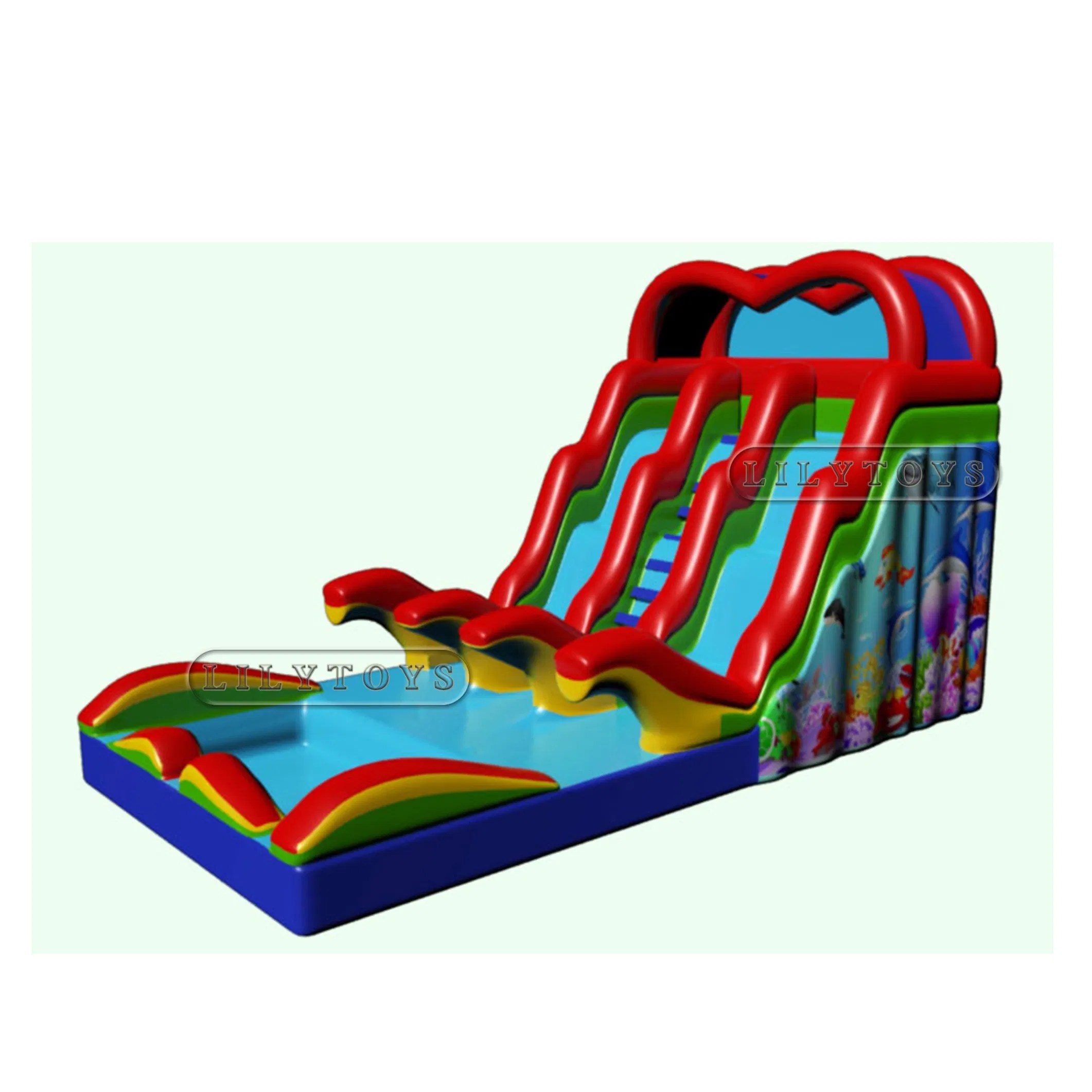 Factory Price Inflatable Water Slide Inflatable Pool Slide Wet Slide