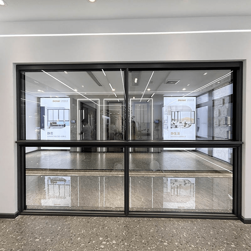 Five Rails Full View High Performance Sliding Window Water Drainage