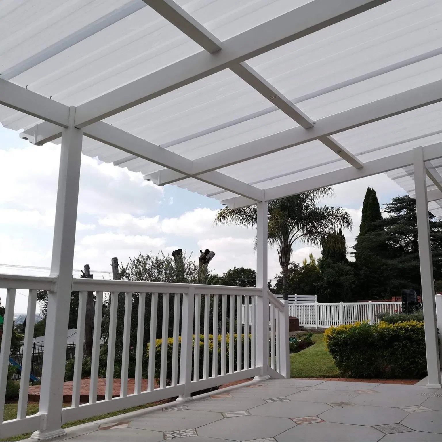 Eco Friendly Railing PVC/PVC Balcony Railing/Stairs PVC Flooring