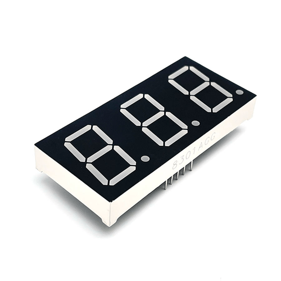 Customized 0.8 Inch 3 Digits Single Digit 7 Segment Numeric LED Display China LED Display and