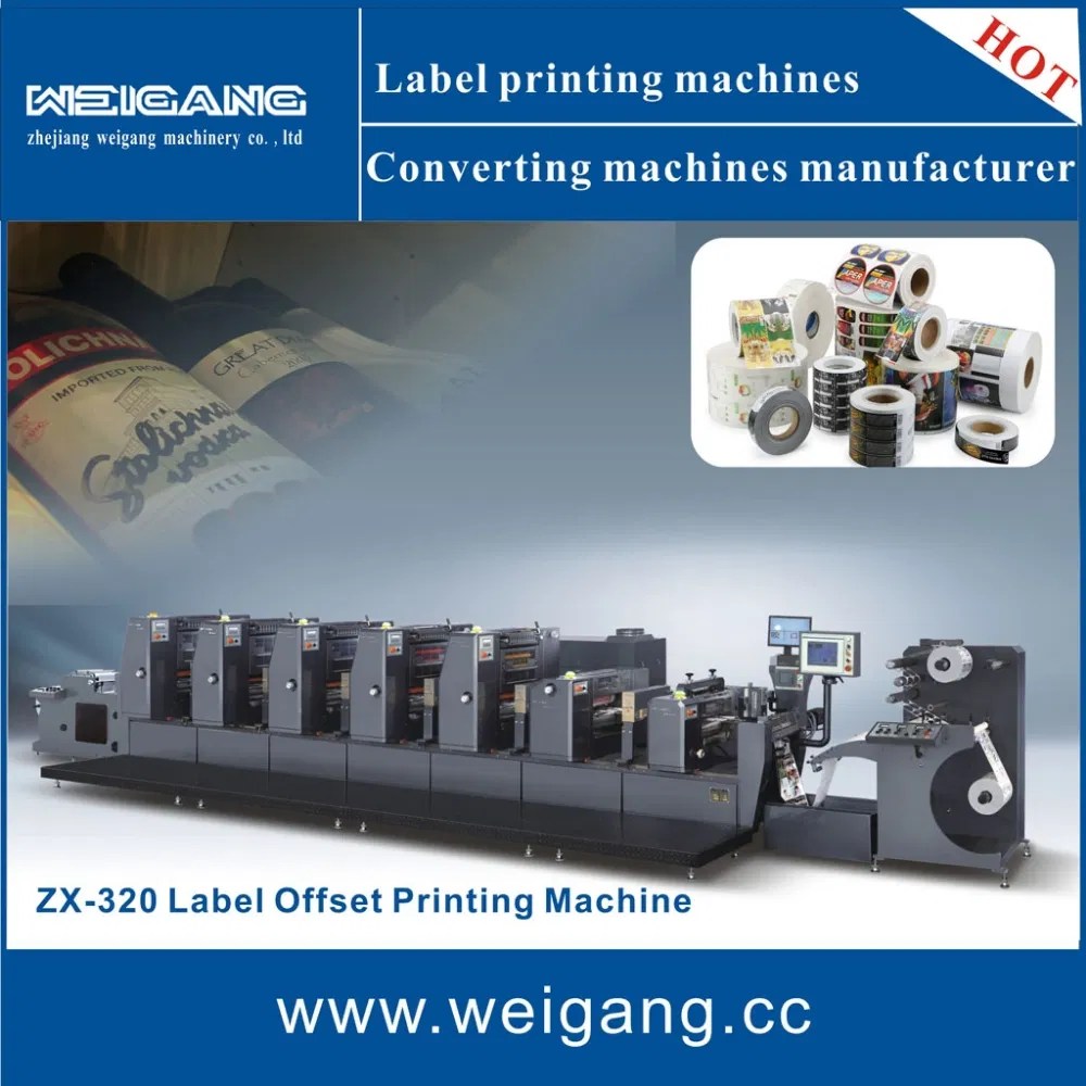 5 Color Sticker Label Offset Printing Machine/Offset Printer /Sticker Printing/Offset Press