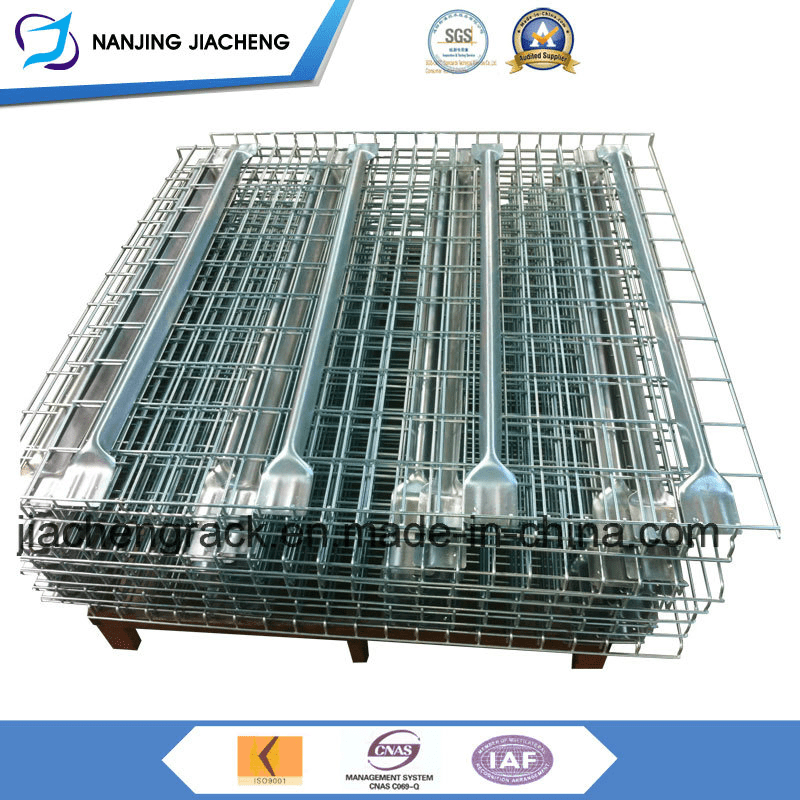 Steel Wire Mesh Decking Used in Racking System China Zinc Wire Mesh