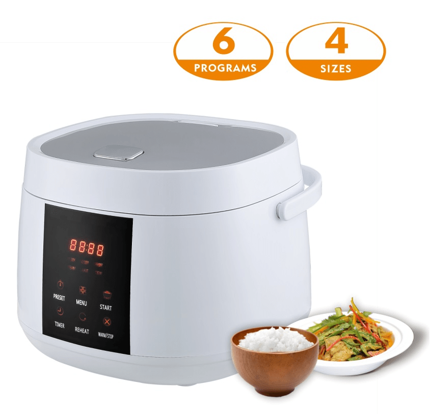 Multi Functional Electric Rice Cooker with Smart Computer PCB Control