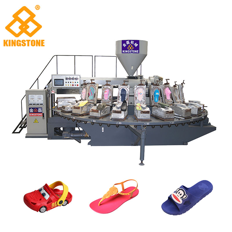 Automatic Rotary PVC Slipper Injection Moulding Machine China Slipper
