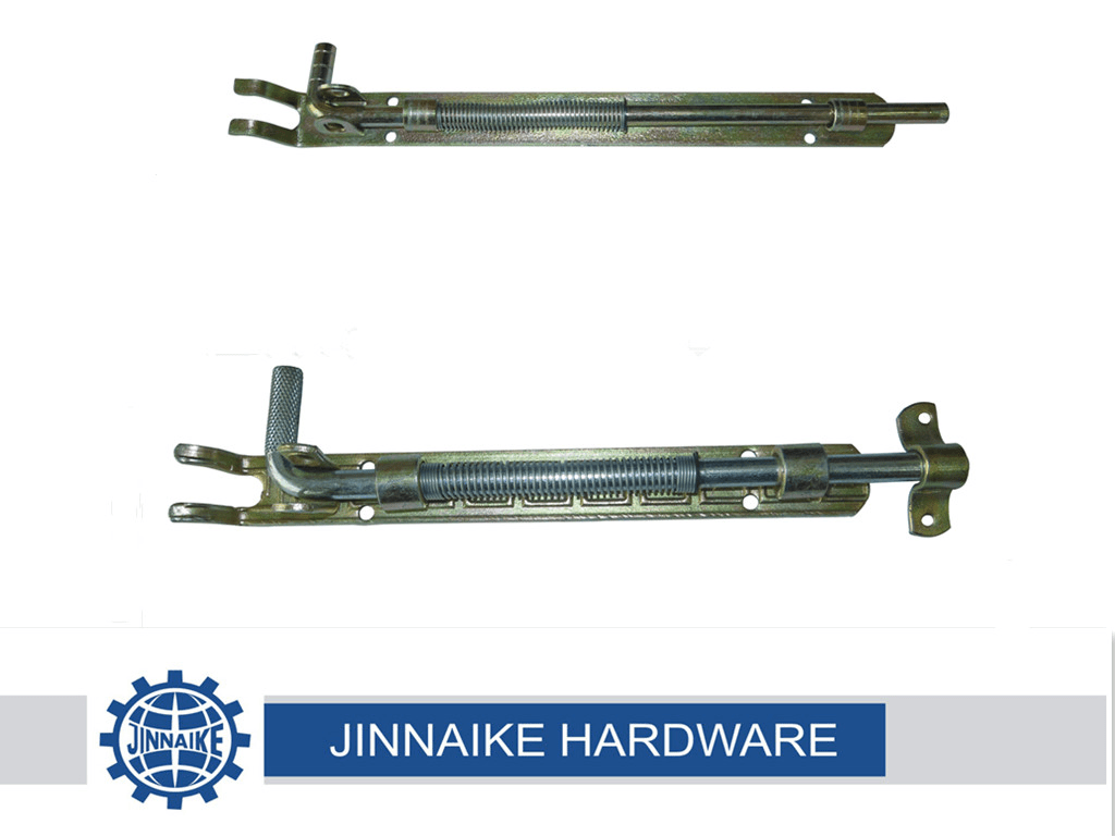 Spring Loaded Bolt Latch, Gate Latch with Spring, Weld on Spring Pipe