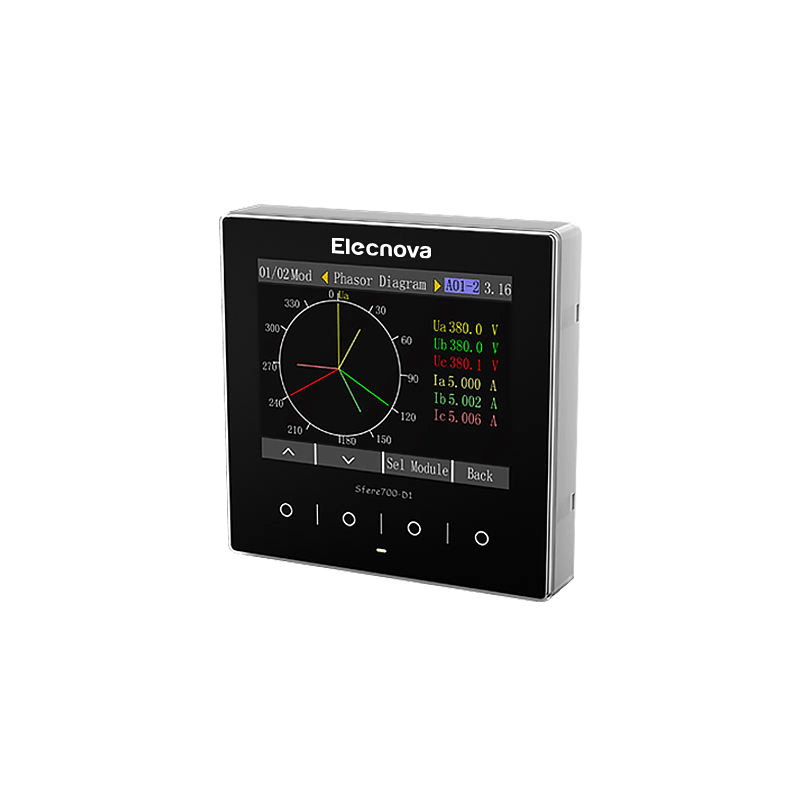 MultiCircuit Power Monitoring System TFT Display Touch Button Compact