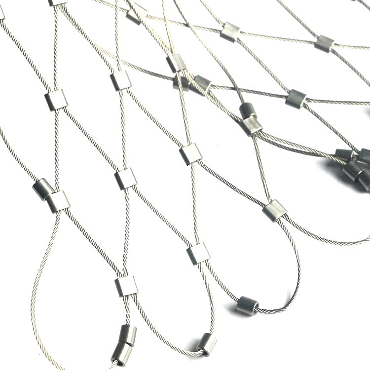 2mm Wire Stainless Steel Rope Mesh Safety Net Rope Mesh China