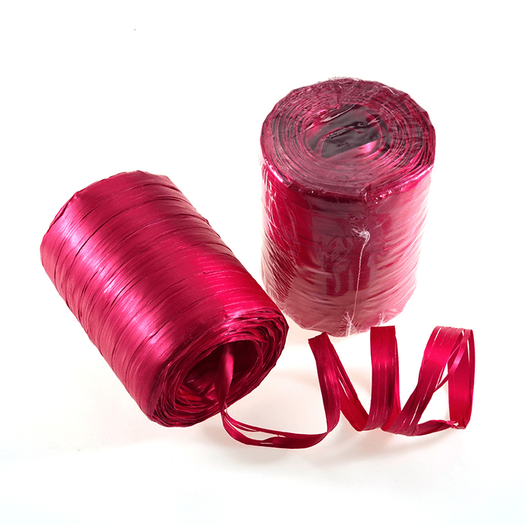 Poly Rafia PP Raphia Decorations Ribbon Plain Color Rope Beautiful