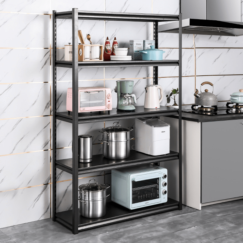 5 Tier Kitchen Rack Boltless Racking System Metal Convenient Warehouse