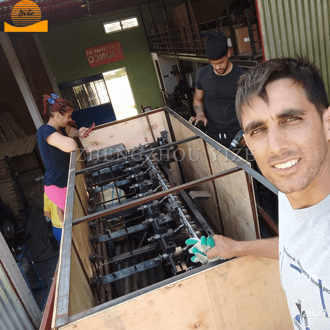 Bamboo Reed Weaving Machine Reed Curtain Making Machine Reed Weaving