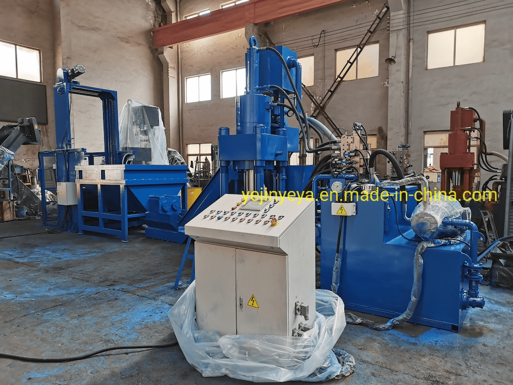 Scrap Metal Chip Compactor Briquette Machine Press Making Machine
