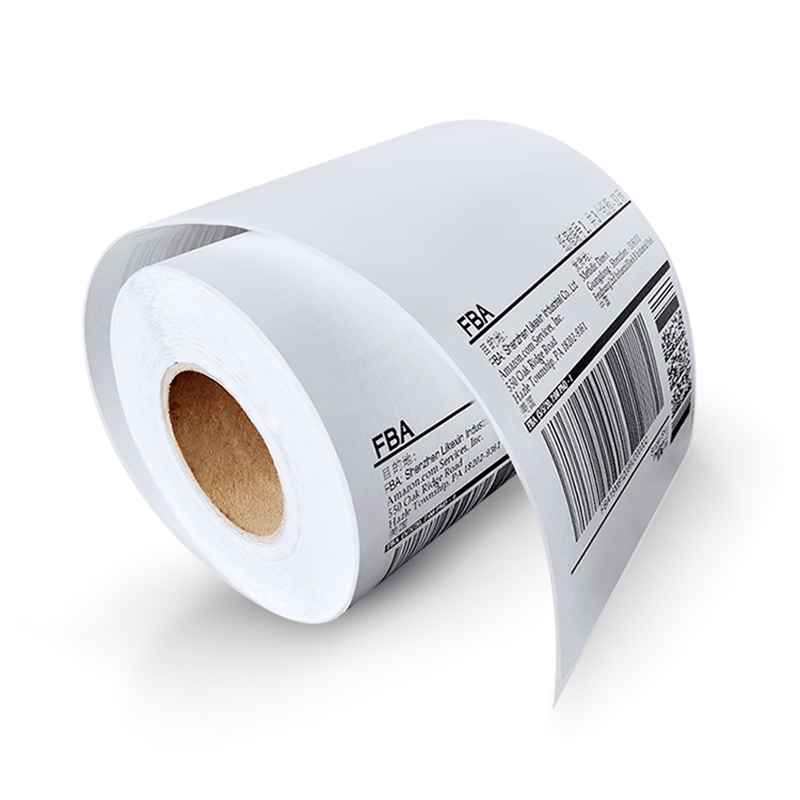 China Competitive Price 4X6 Inch Direct Thermal Sticker Packaging Label