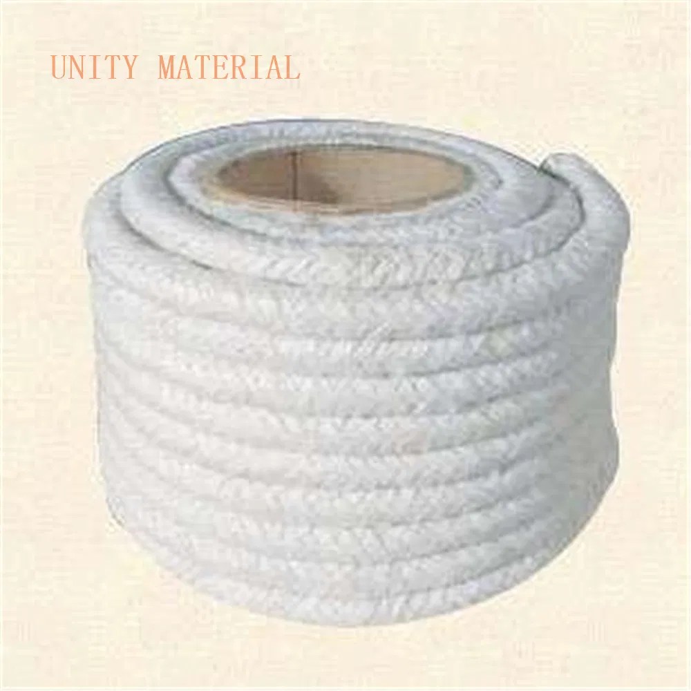 Universal Aluminum Silicate Fiber Rope Customized Ceramic Round, Square