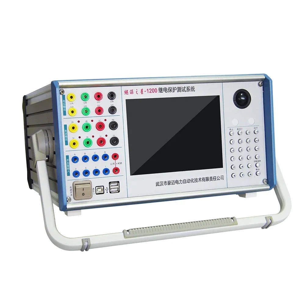Six Phase Relay Protection Test Kit China Relay Tester and Relay
