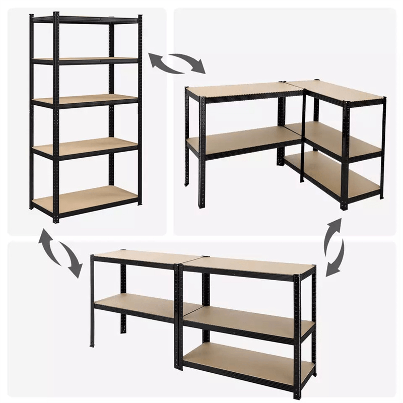 Light Duty China Rack Boltless Rivet Shelving Steel Rack Metal Storage