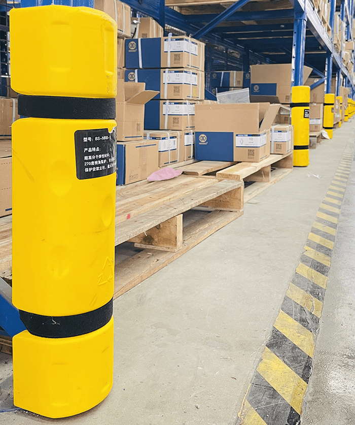 Shelving Corner Rack Protector Flexible Racking Protection HDPE Corner