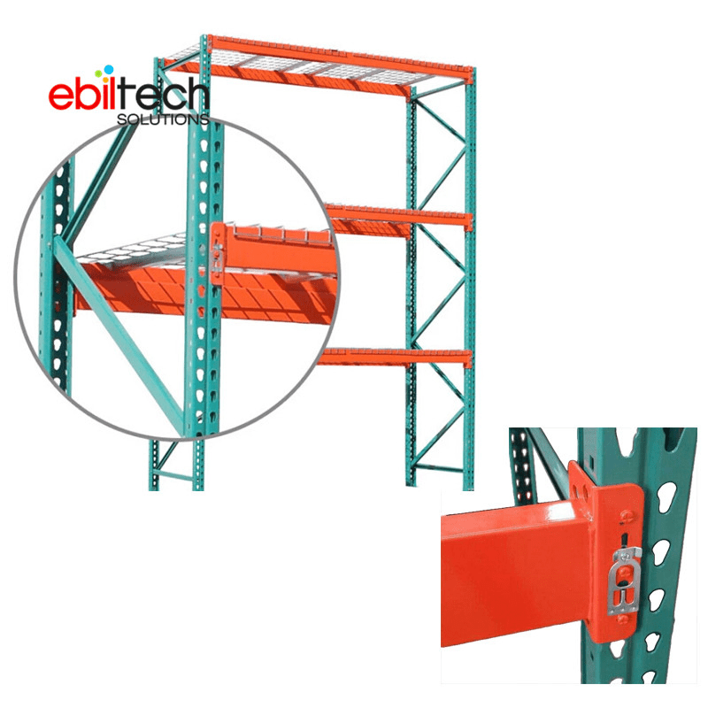 OEM Adjustable Ebiltech Customized Us Style Rack Warehouse Racking