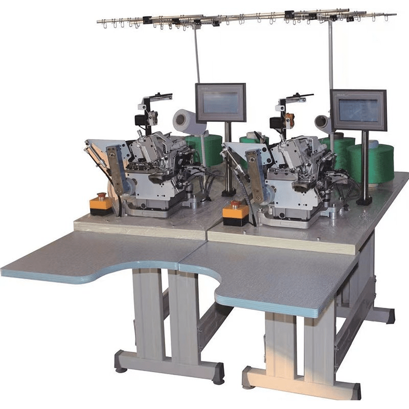 Automatic Overlock Sewing Machine Equipped with Latest Automatic System