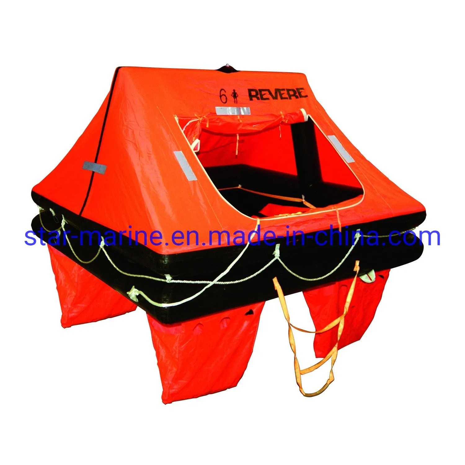 Hot Liferaft Inflatable Boat Open Reversible Type Life Raft China