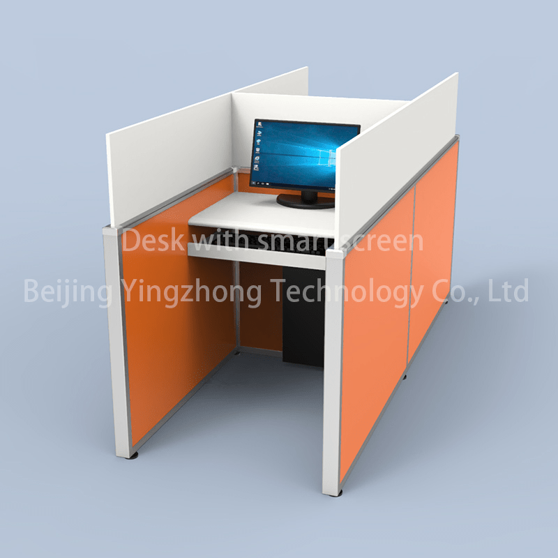 Study Carrel Desktop Partition Workstation Language Lab Table Computer
