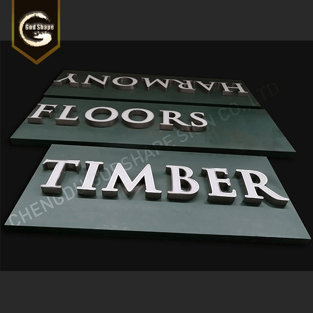 Laser Cut Letters Logo Light Box Board Advertising Signage China