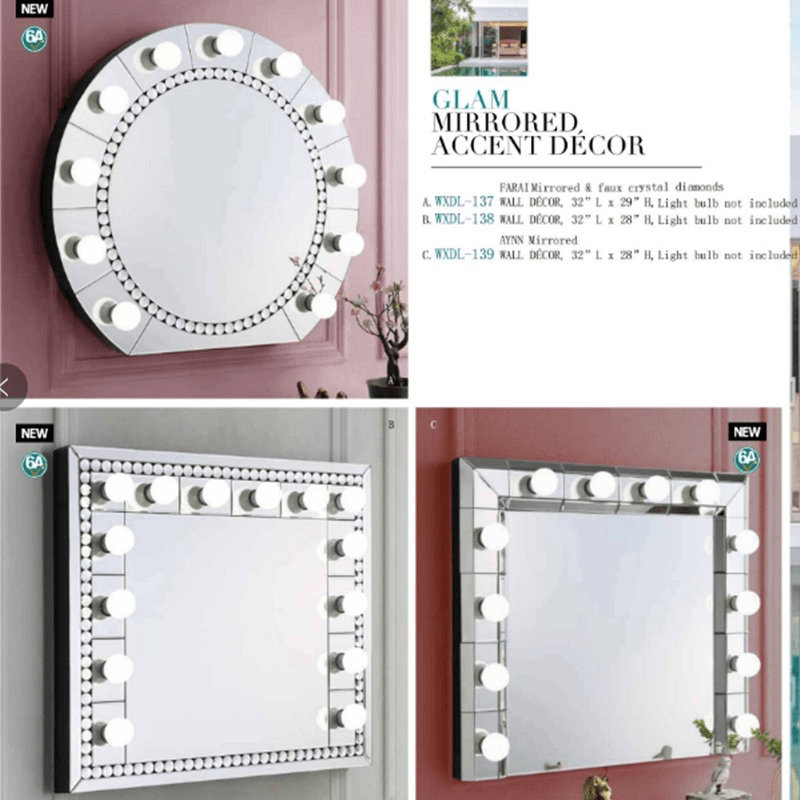 Hollywood LED Vanity Mirror Desktop Smart LED Vanity Mirror China
