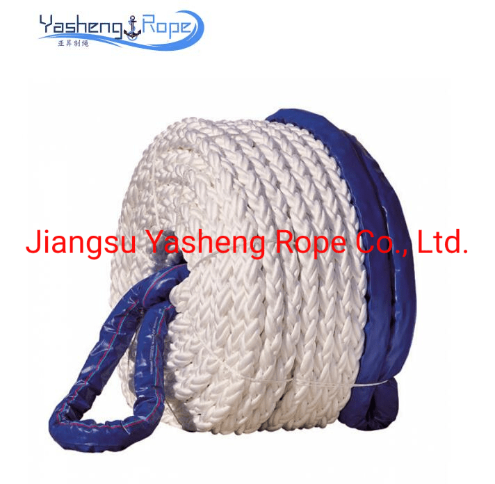 Mooring Rope Mooring Tail Polyester Rope Marine Ropes Braid China
