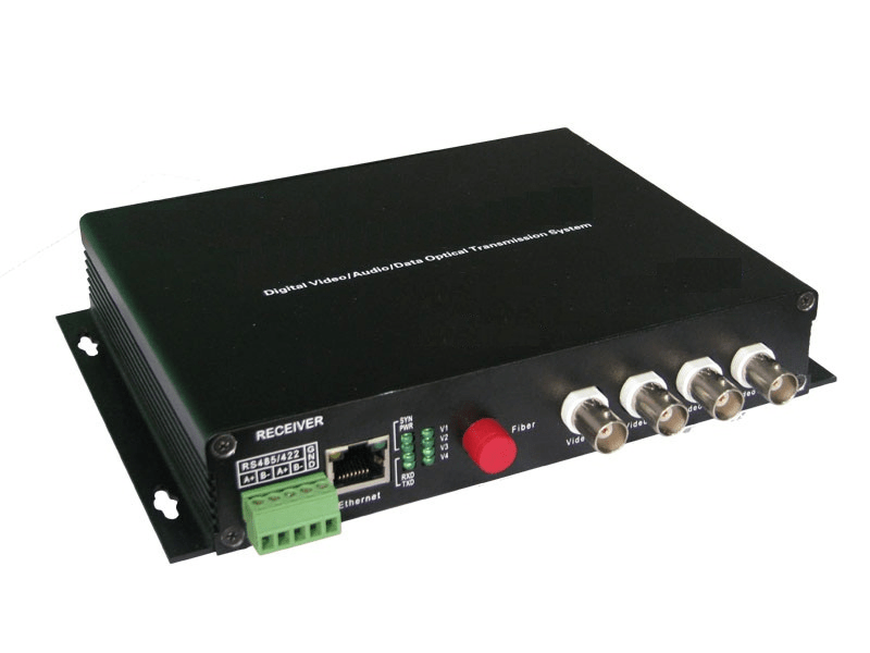 China 4 Channel Digital Video/Audio/Data Optical Transmission System