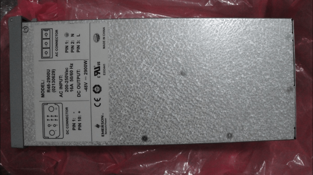Emerson AC/DC Power Module, Rectifier, R482900u, New AC and