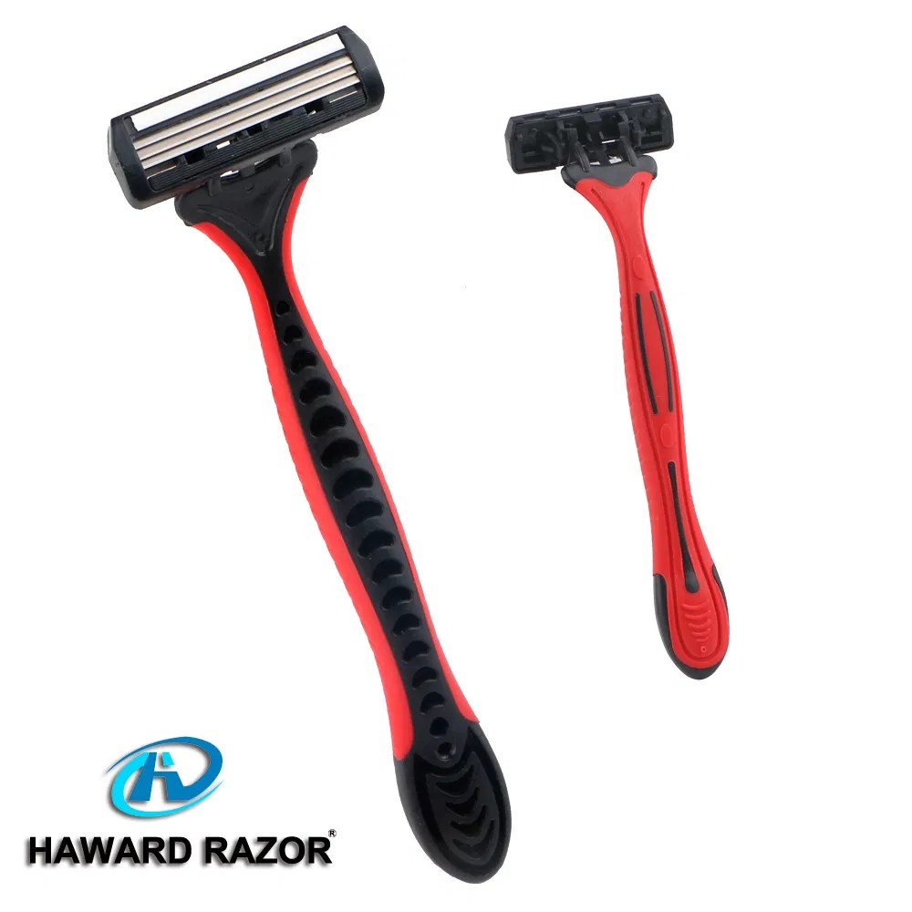 Hanging Card Disposable Shaving Razor Triple Blade Disposable Razor