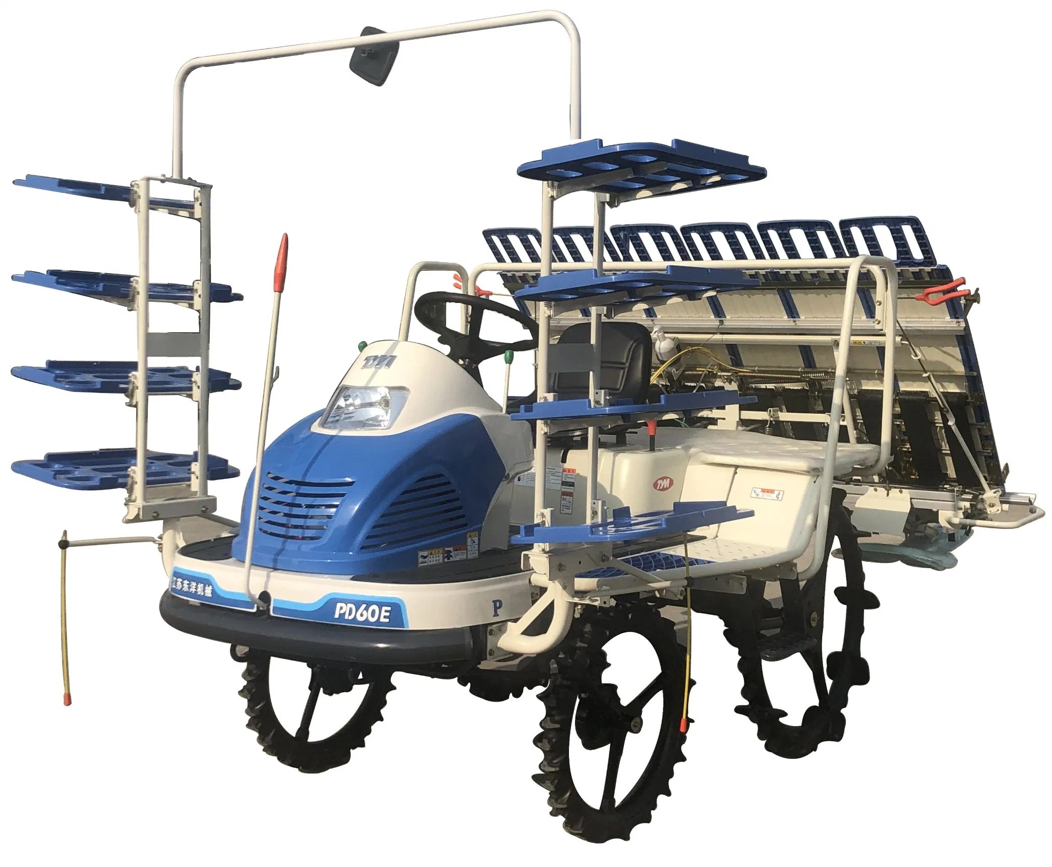 Cheap Price 6 Rows Riding Type Rice Transplanter China Rice
